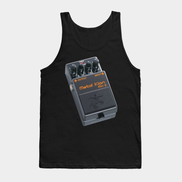 Metal Klon Guitar FX Pedal Zone! Tank Top by Music Bam International